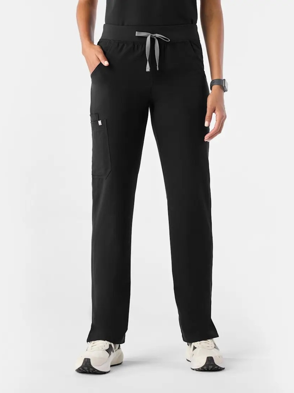 Figs Black Kade Cargo Scrub Pant